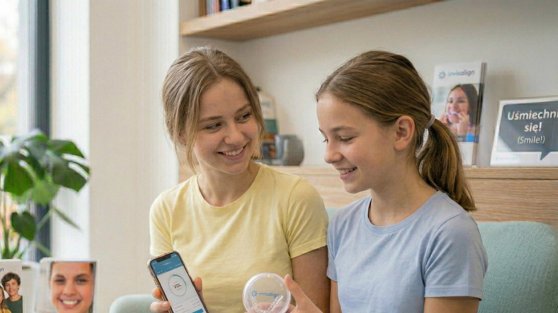 Korzyści leczenia ortodontycznego nakładkami Invisalign u dzieci i nastolatków